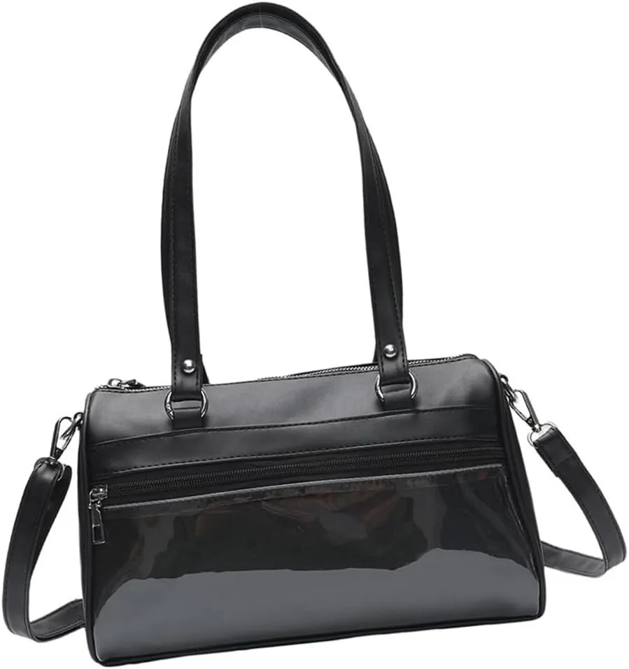 Fashionable Women's Shoulder Bag PU Crossbody Bags Underarm Purse Satchel with Adjustable Strap for Everyday Use