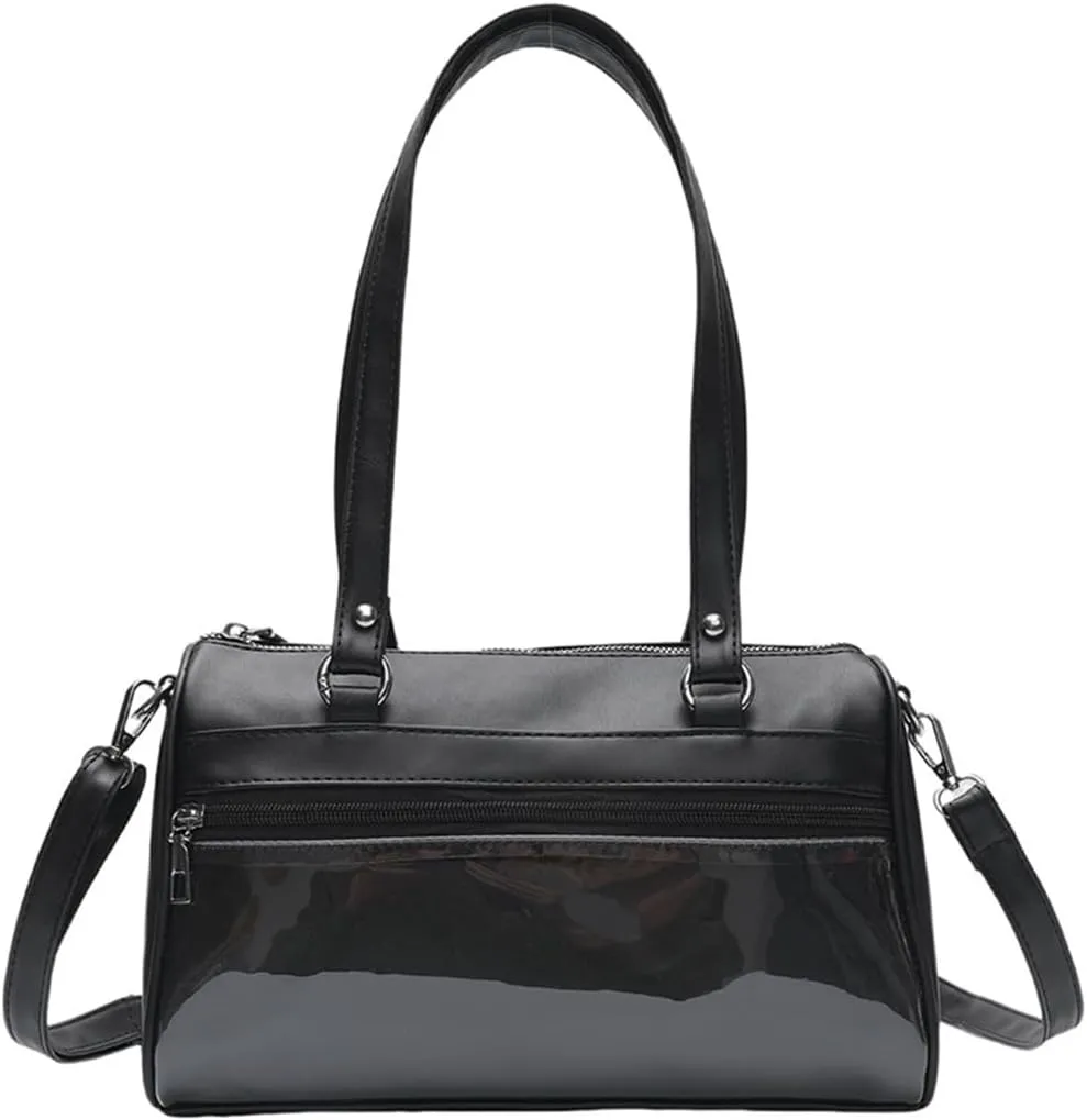 Fashionable Women's Shoulder Bag PU Crossbody Bags Underarm Purse Satchel with Adjustable Strap for Everyday Use