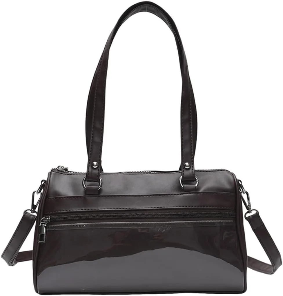 Fashionable Women's Shoulder Bag PU Crossbody Bags Underarm Purse Satchel with Adjustable Strap for Everyday Use