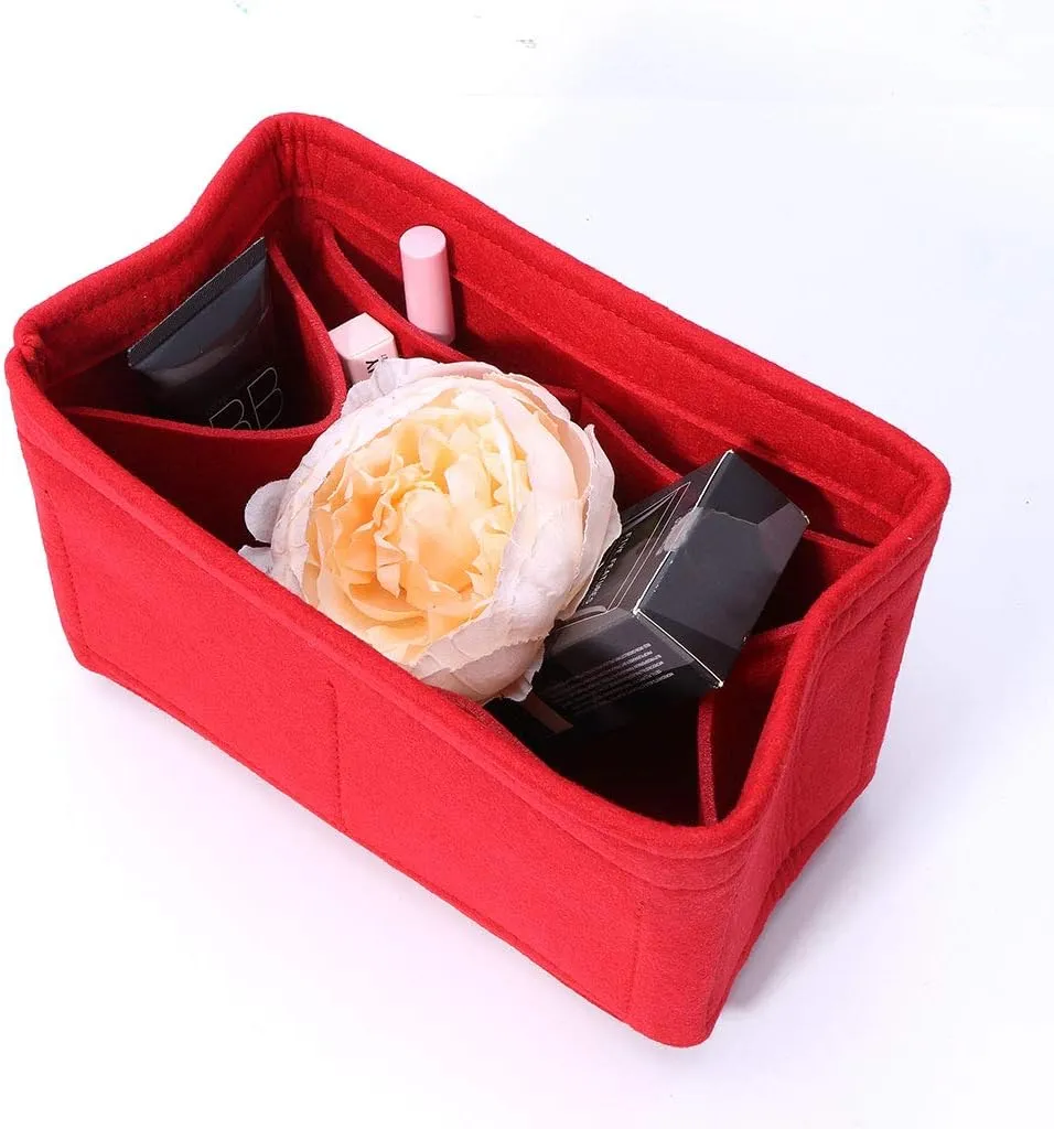 Felt Insert Bag Makeup Handbag Organizer Travel Inner Purse Portable Cosmetic Ba