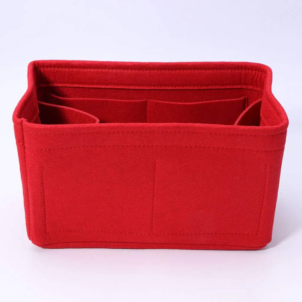 Felt Insert Bag Makeup Handbag Organizer Travel Inner Purse Portable Cosmetic Ba