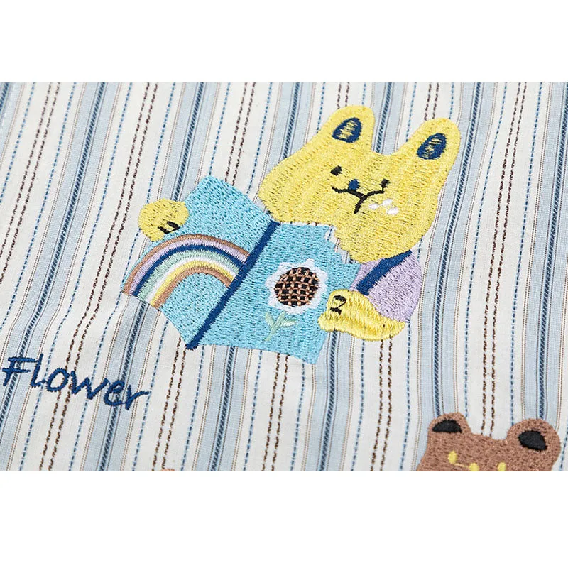 Funny Bear Stripe Shirts