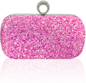 Handbag Bridal Wedding Purse Glitter Shoulder Elegant Crossbody Women Clutch Sequin Evening Ladies Sparkly
