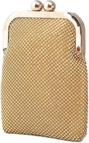 Handbag Bridal Wedding Purse Shoulder Elegant Pouch Crossbody Women Rhinestone Clutch Sparkling Crystal