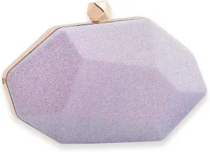 Handbag Women's Bridal Wedding Purse Glitter Irregular Shoulder Elegant Crossbody Evening Clutch Ladies Sparkly