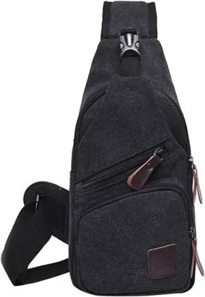 Hiking Chest Travel Portable Men Messenger Bag Fashion Outdoor Canvas Chest Bag Bike Functional Pocket Travel