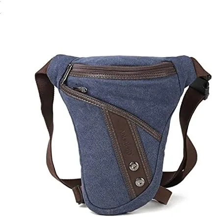 Hiking Cycling Leg BagMultifunctional Waist Bag, Motorcycle Leg Bag Men Thigh Fanny Pack Drop Bag Motorcycle Riding Shoulder Multi-functional Pouch Crossbody Nylon Male Hip Bum Belt Leg Waist Bags dr