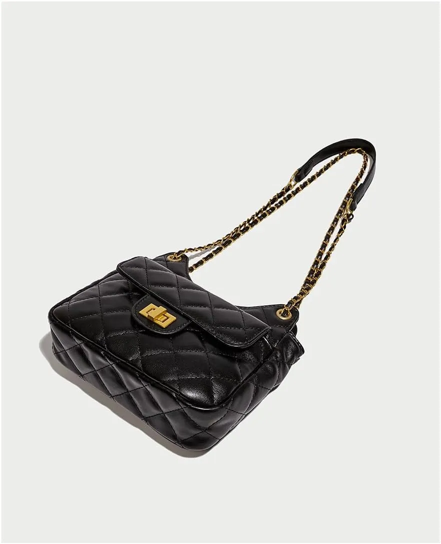 Hobo Bag Tote Bag Cross Body Bag Leather Designer Bags Leather Bags for Women Crossbody Bags for Women Trendy (Black,One Size)