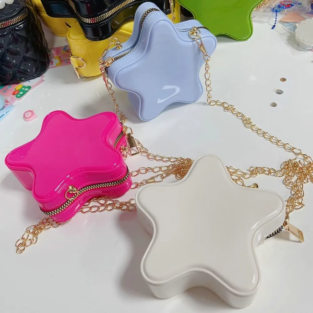 Hobo Tote Bag Chic Handbag Cute Star Shoulder Bags Purse Small Purse Casual Bags Large Clutch Handbag Cute Bags