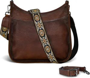 Iswee Shoulder Bags for Women Genuine Leather Purses and Handbags Designer Satchel Purse