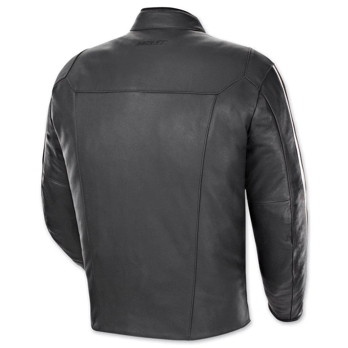 Joe Rocket Vintage Rocket Men's Black/White Leather Jacket