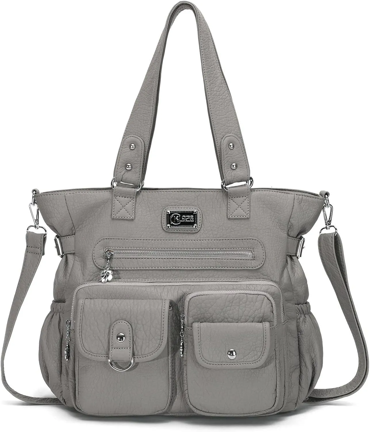 KL928 Large Purses for Women Shoulder Bag Tote Handbags Stylish Vegan Leather Hobo Bags Ladies