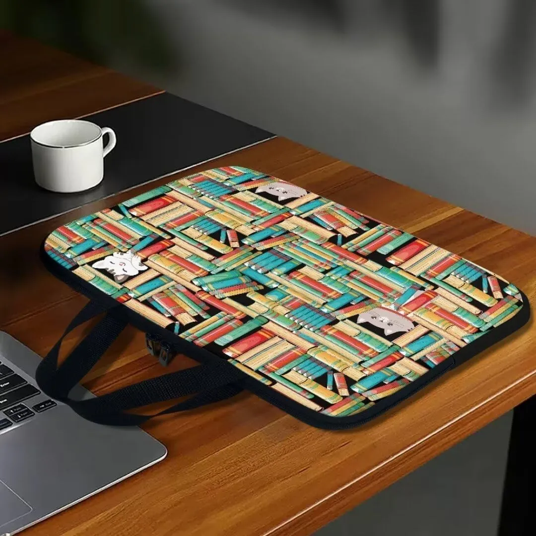 Kuiaobaty Protective Laptop Sleeve 10-17 Inches Modern Laptop Briefcase for Women Men