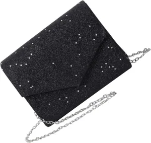LIFKOME Ladies Evening Bag Clutch Purse for Women Wedding Purse Chain Elegant Phone Bag