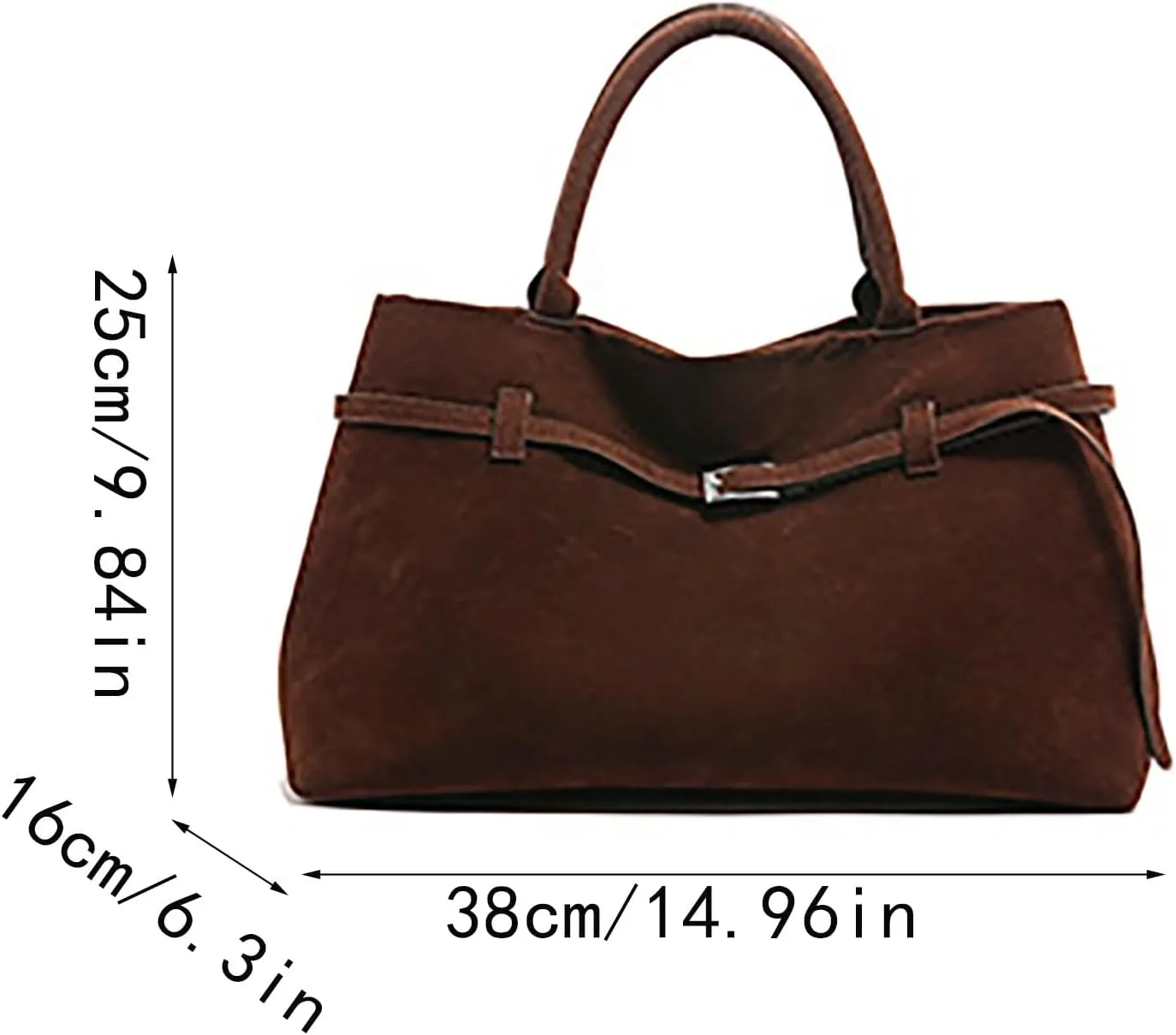 Lightweight 3 Compartment Faux Leather Medium Hobo Bag Hobo Bag, Women's Mini Handbag with Zip Closure and Woven Design