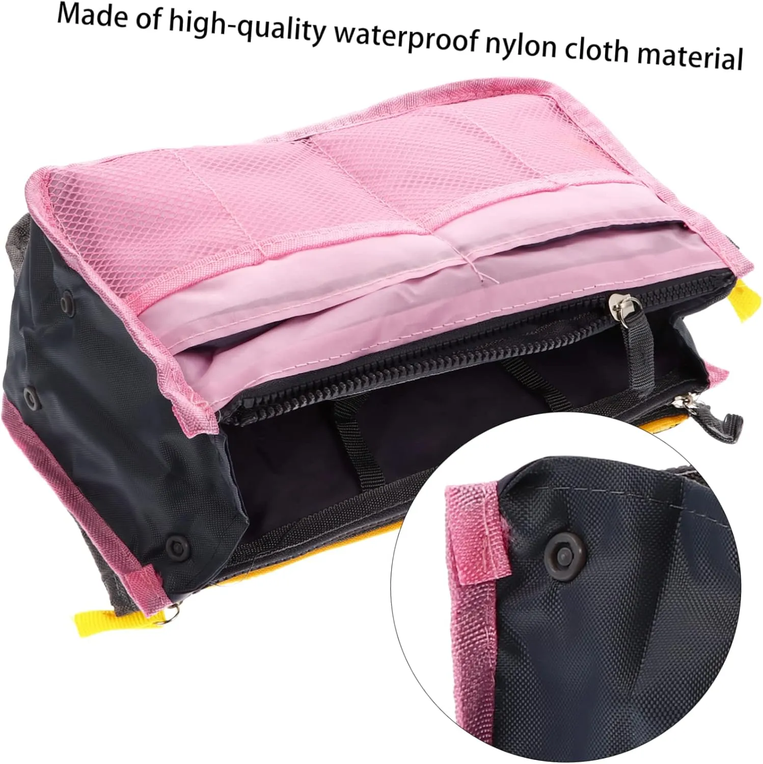 Mikinona Multi-layer Bag Liner Multipurpose Handbag Liner Stylish Travel Bag Travel Pouches for Toiletries Makeup Storage