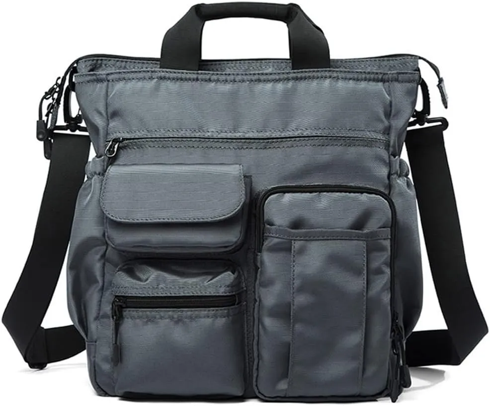 PTEXTU Clutch Large Business Messenger Bag Large Waterproof Briefcase Laptop Shoulder Bag