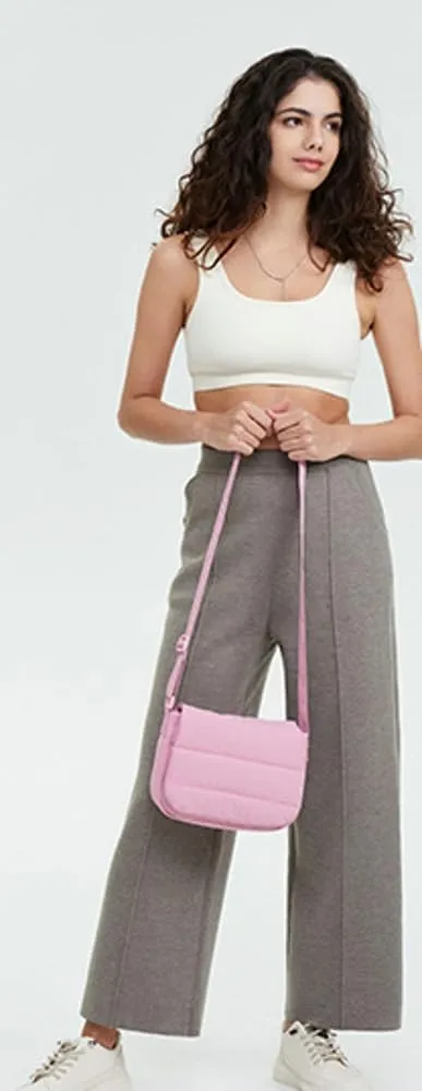 Quilted Crossboy Bags for Women Designer Quilted Hobo Bags for Women Padding Shoulder Bag Satchel Handbag and Purse