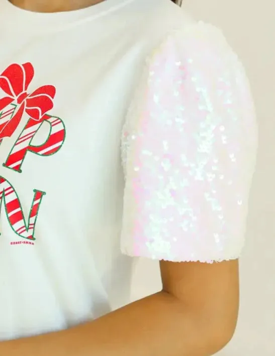 "Wrap Queen" White T-Shirt