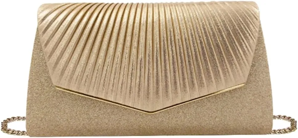 Shining Clutch Purses for Women Chic Shiny Evening Handbag Evening Clutch Bag with Chain for Prom Wedding Party 2025