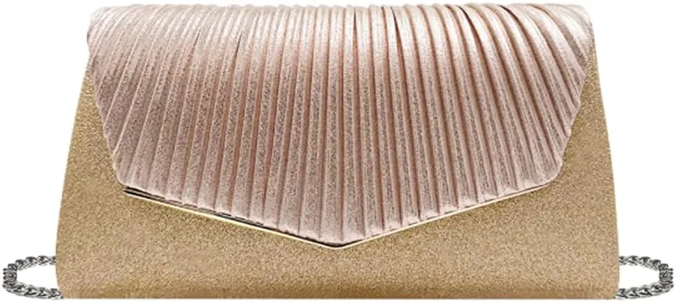 Shining Clutch Purses for Women Chic Shiny Evening Handbag Evening Clutch Bag with Chain for Prom Wedding Party 2025