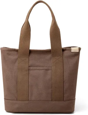 Shoulder Casual Top Handle Large Capacity Chic Hobo for Work Shopping Travel Dail Women Handbag Canvas Tote