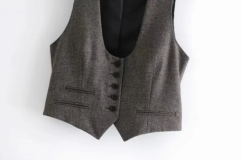 SINGLE BREASTED WAISTCOAT
