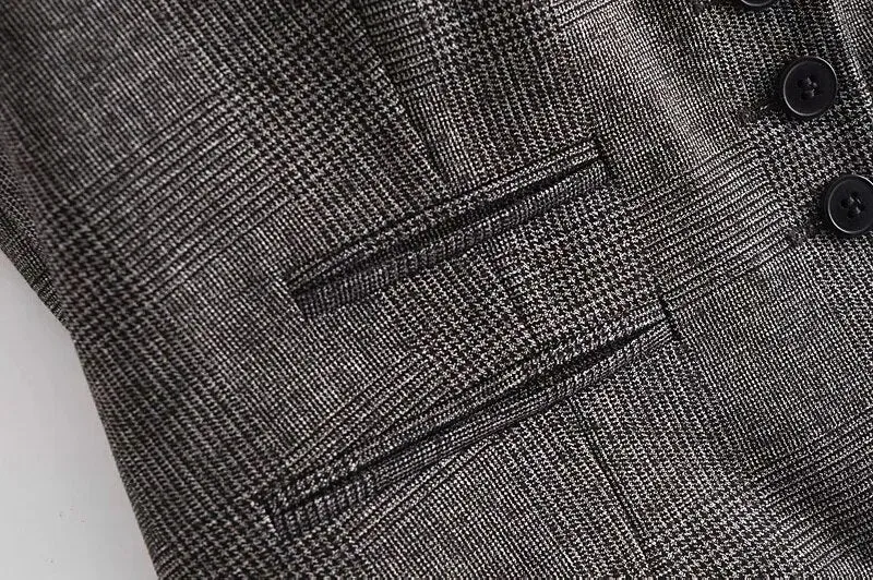 SINGLE BREASTED WAISTCOAT