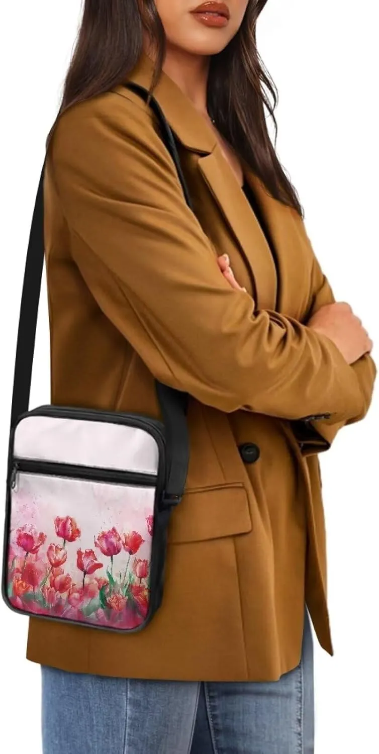 Small Crossbody Bags with Shoulder Strap Casual Messenger Bags Trendy Phone Holder Purse Pouch