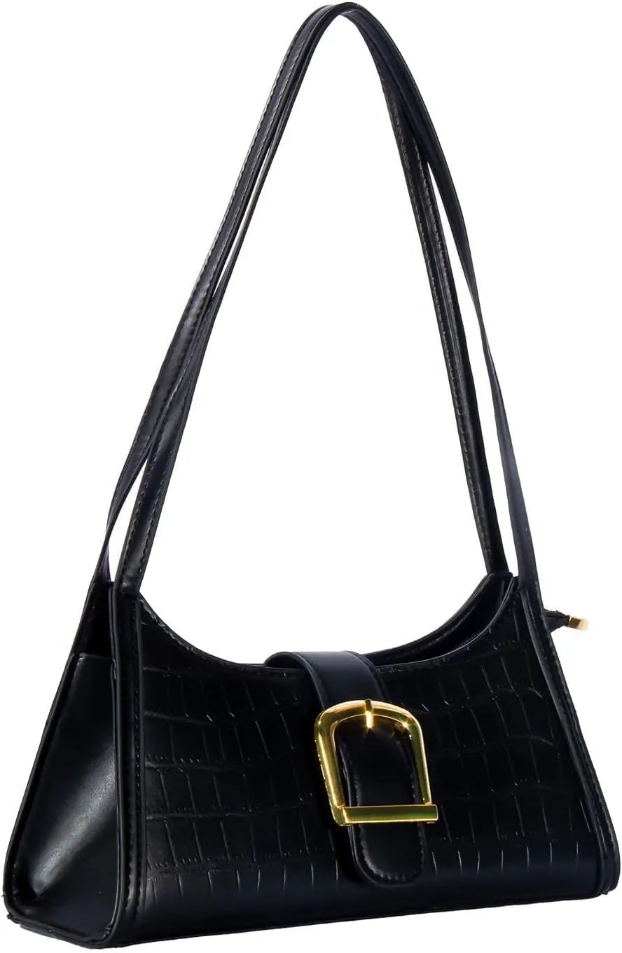 Small Shoulder Bags for Women Chic Purse Premium Leather Hobo Handbag Stylish