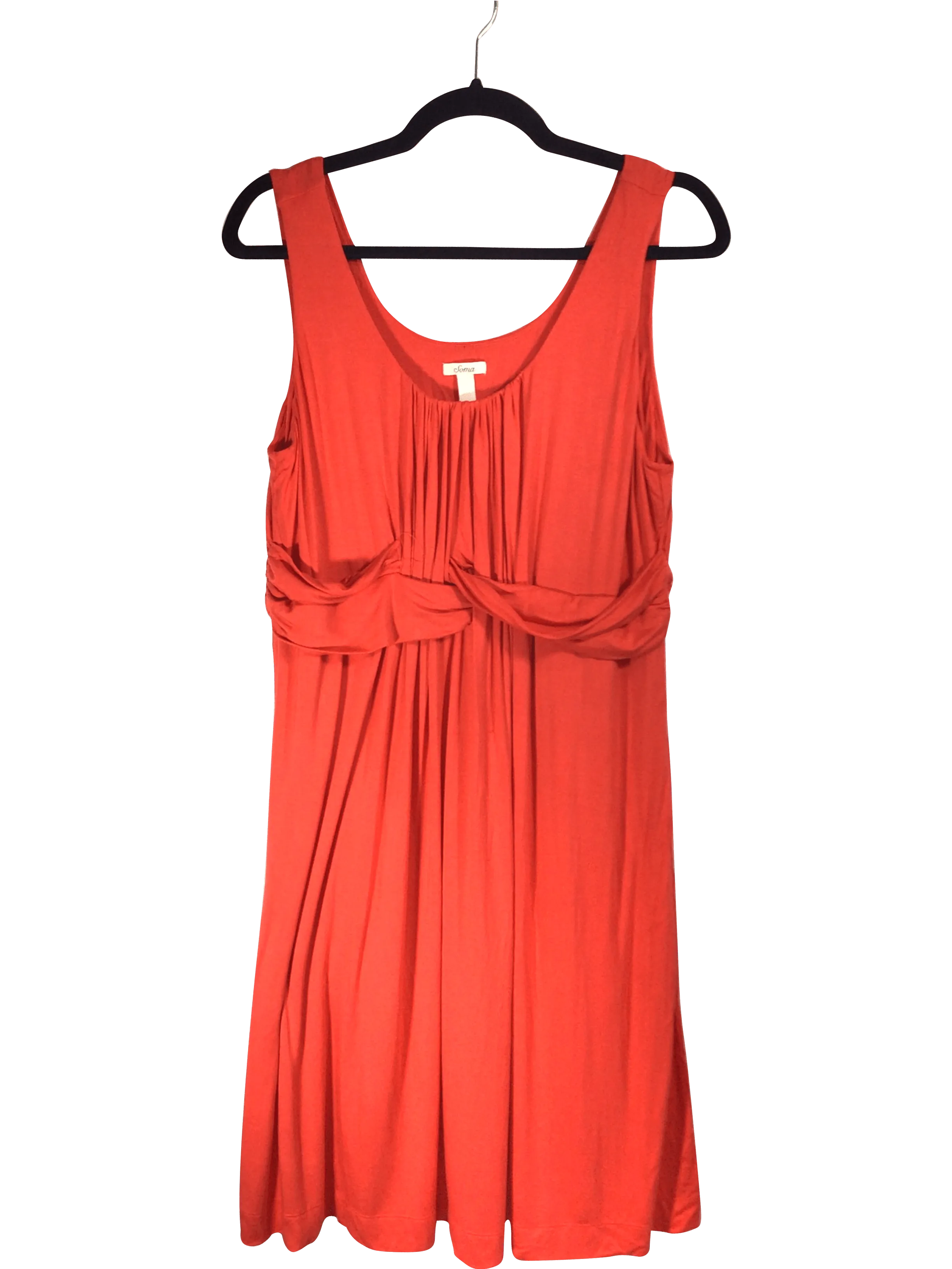 SOMA Women Shift Dresses Regular fit in Orange - L