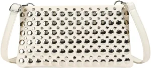 Studded Crossbody Bags for Women Pu Leather Clutch Purses for Women Retro 90s Handbags Chic Evening Bag Envelope Clutch 2025