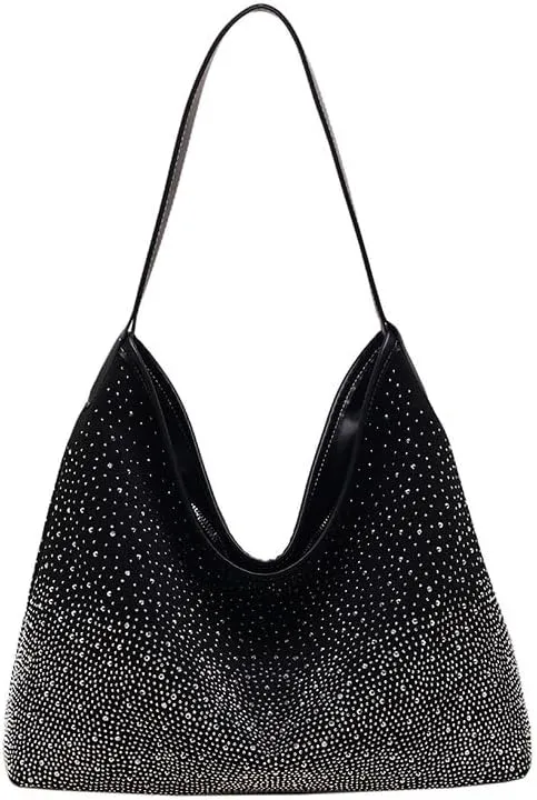 Stylish Diamond Tote Bag for Women Large Capacity Shoulder Bag Hobo Bag Satchel Purse Shopping Bag Work Bag