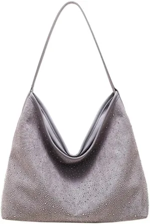 Stylish Diamond Tote Bag for Women Large Capacity Shoulder Bag Hobo Bag Satchel Purse Shopping Bag Work Bag