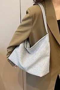 Stylish Diamond Tote Bag for Women Large Capacity Shoulder Bag Hobo Bag Satchel Purse Shopping Bag Work Bag