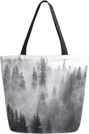 Stylish Funny Pattern Extra Large Shoulder Tote Bag for Beach Travel Weekender Gym Grocery Shopping