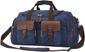 Stylish Garment Duffle Bag for Business Leisure Travel Weekender Overnight Waterproof Waxed Canvas
