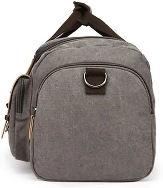Stylish Garment Duffle Bag for Business Leisure Travel Weekender Overnight Waterproof Waxed Canvas