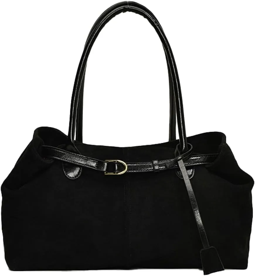 Suede Shoulder Bags for Women - Stylish Work Satchel and Purse - Dating, Shopping 2024