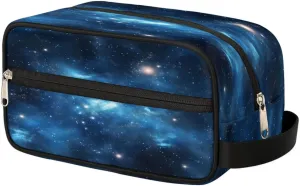 Toiletry Bag for Boys Man Universe,Travel Toiletry Bag for Woman Comestic Makeup Bag,Waterproof Shaving Bag for Toiletries Accessories Travel Essentials