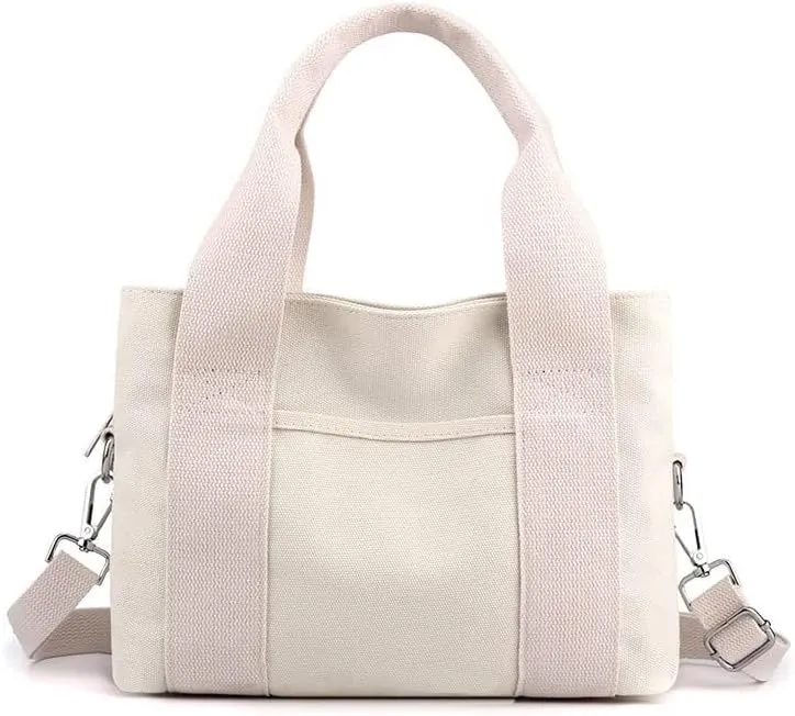 Tote Bag For Women Canvas Hobo Bags Stylish Mini Tote Handbag Fashion Satchel Bag Crossbody Travel Bags