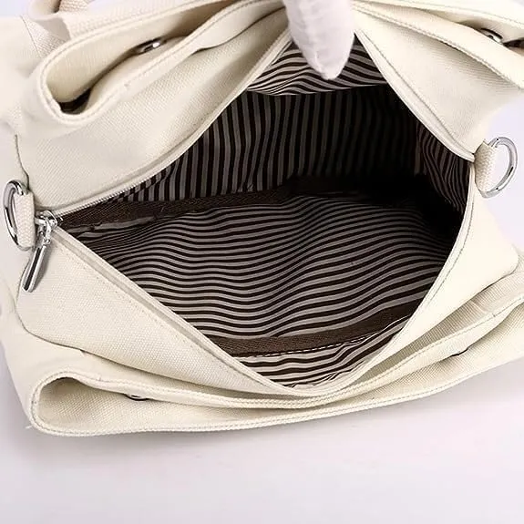 Tote Bag For Women Canvas Hobo Bags Stylish Mini Tote Handbag Fashion Satchel Bag Crossbody Travel Bags