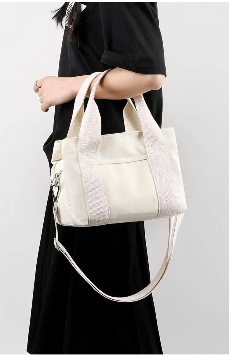 Tote Bag For Women Canvas Hobo Bags Stylish Mini Tote Handbag Fashion Satchel Bag Crossbody Travel Bags