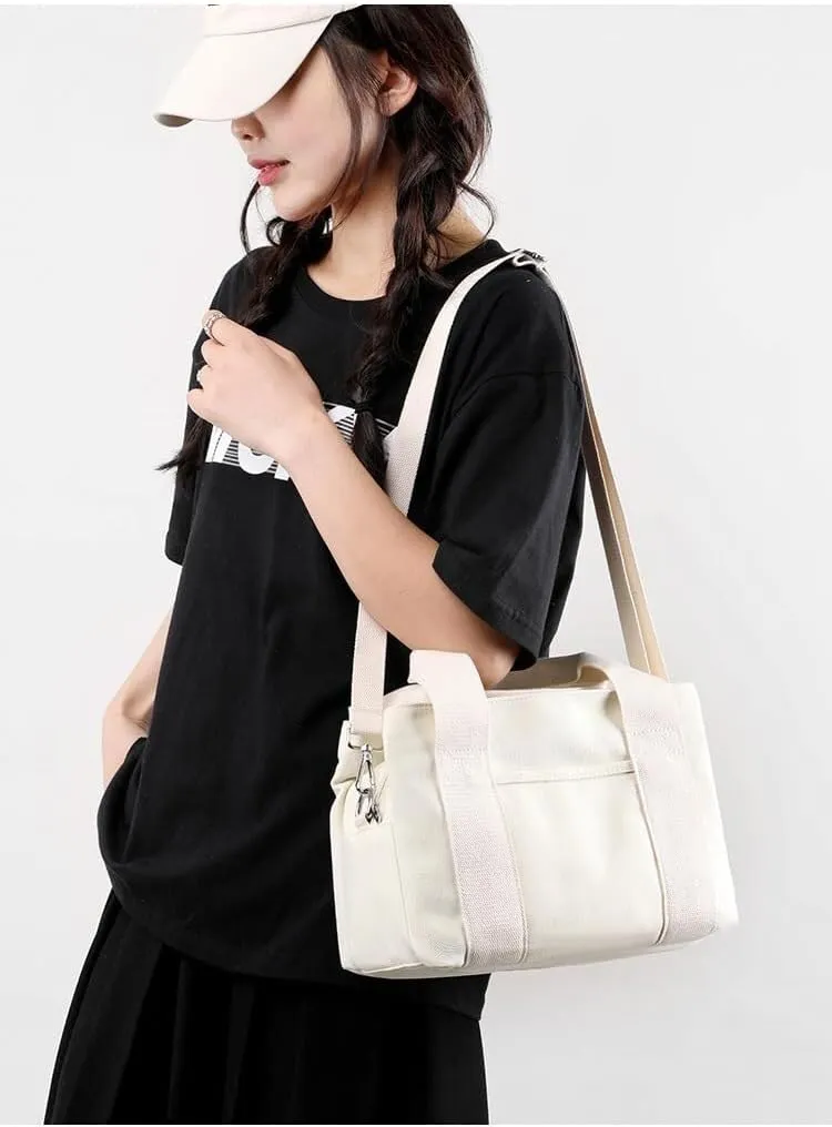 Tote Bag For Women Canvas Hobo Bags Stylish Mini Tote Handbag Fashion Satchel Bag Crossbody Travel Bags
