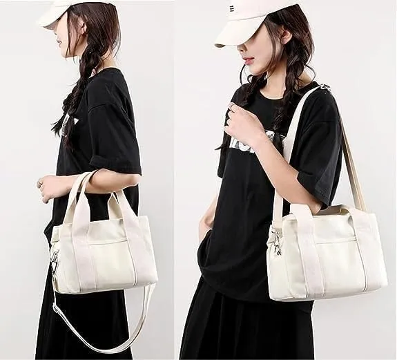 Tote Bag For Women Canvas Hobo Bags Stylish Mini Tote Handbag Fashion Satchel Bag Crossbody Travel Bags