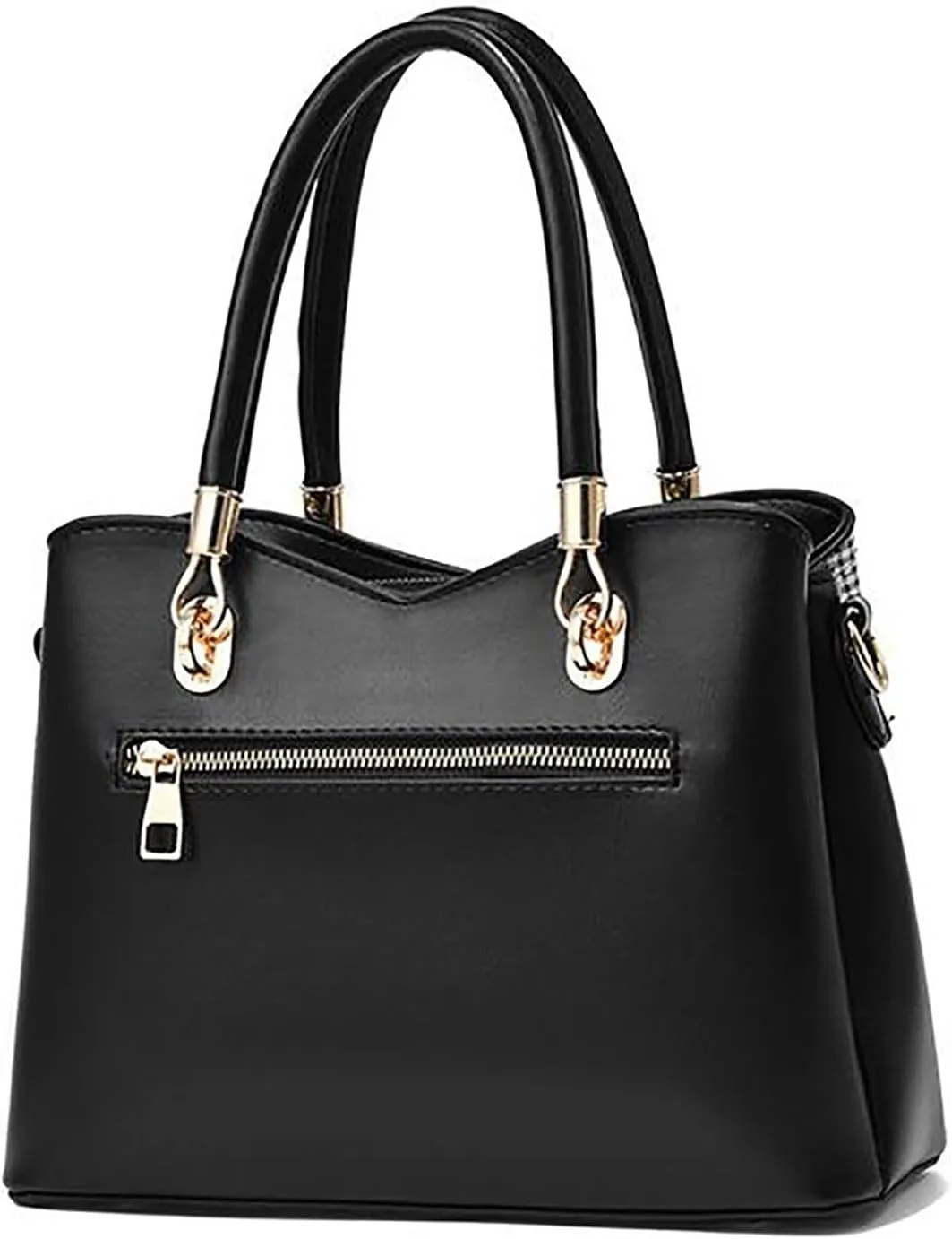 Tote Bag For Women Color Block Women Hobo Handbags Large Capacity Plaid Middle Shoulder Messenger Bag For Daily Work A