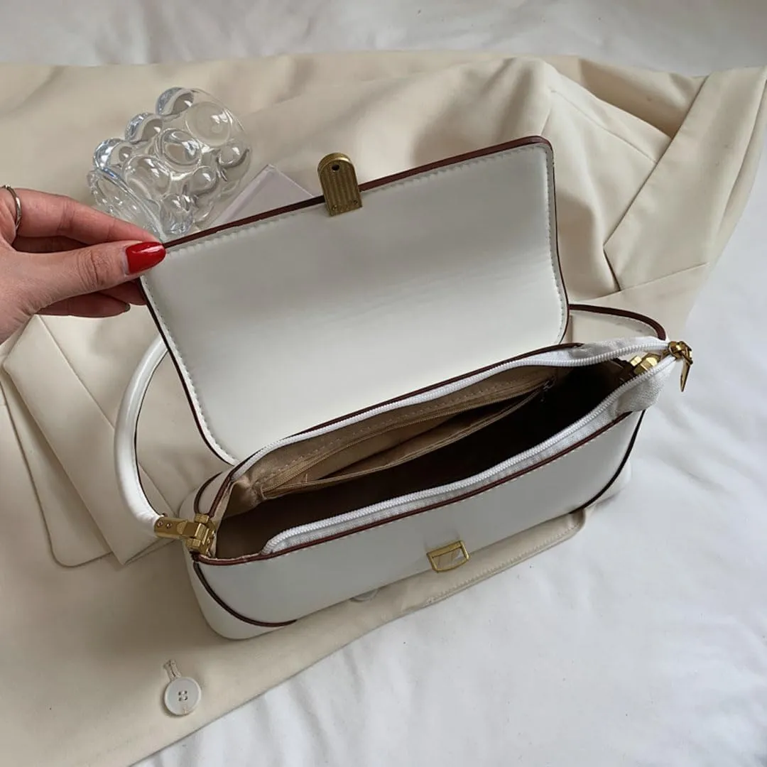 Trendy Purses for Women Satchel Leather Tote Bag Y2k Small Shoulder Bag Vintage Hobo Handbag Evening Clutch Purse
