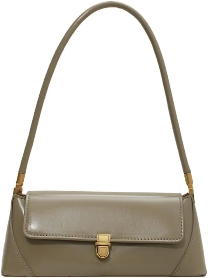 Trendy Purses for Women Satchel Leather Tote Bag Y2k Small Shoulder Bag Vintage Hobo Handbag Evening Clutch Purse