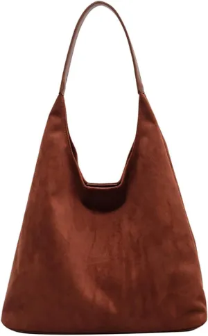 Unisex Hobo Nylon Crescent Crossbody Bag for Women Sling Shoulder Hobo Purse for Travel with Front Zipper Pocket