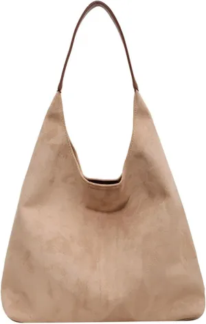 Unisex Hobo Nylon Crescent Crossbody Bag for Women Sling Shoulder Hobo Purse for Travel with Front Zipper Pocket